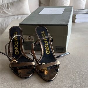 Tom Ford Women's Bronze and Sandals 8,5
